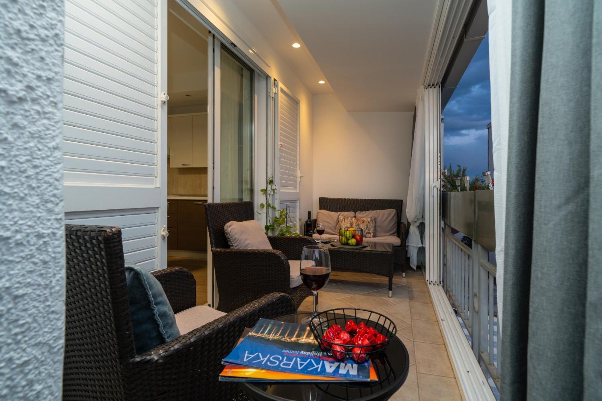 Apartment Ana Makarska Bagian luar foto